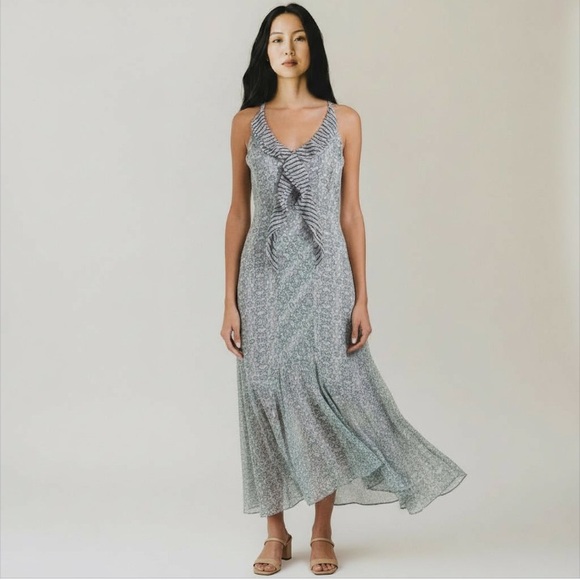 green dress women jcpenney Designer Long Camisole Dress | Long Cami Slip Dress main image 1